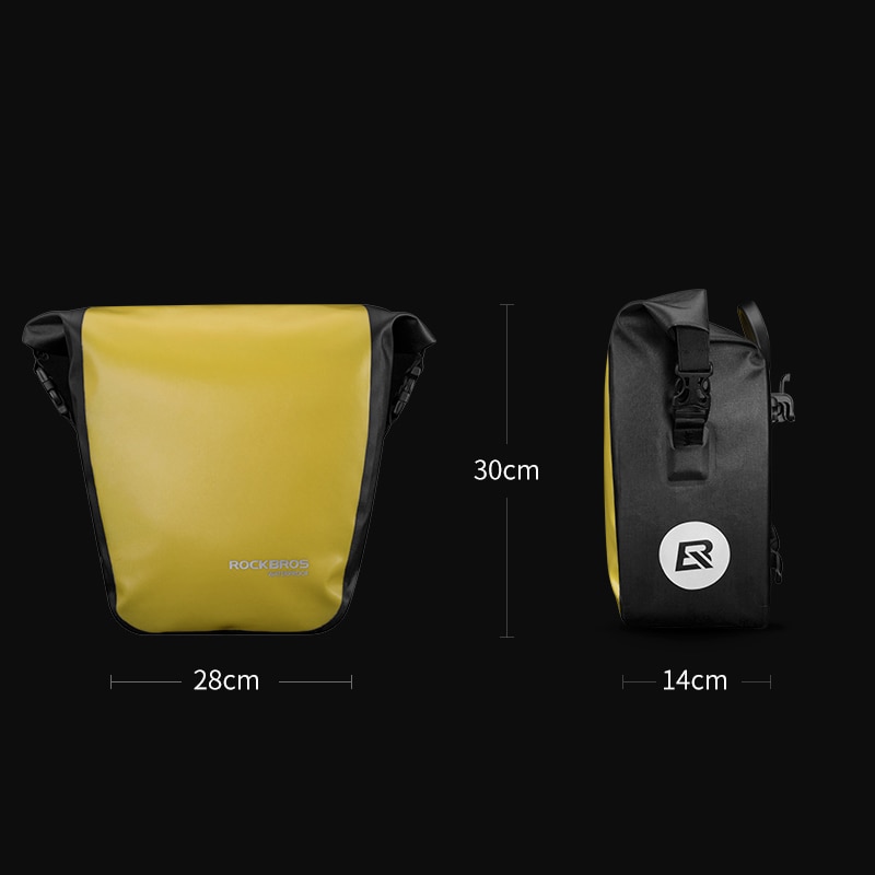 Sacoche arrière de vélo Portable étanche capacité 18 L ROCKBROS – Image 4