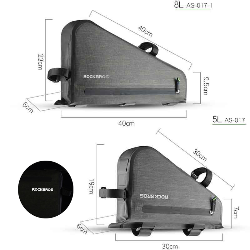 Sac de vélo VTT imperméable capacité 8L ROCKBROS – Image 2