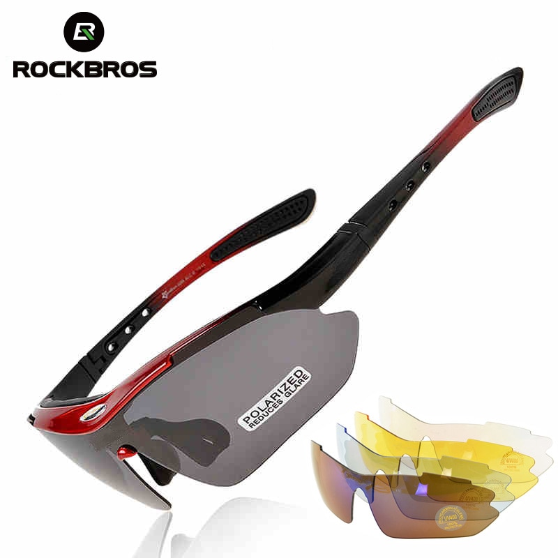 Lunettes de protection avec verres polarisés cyclisme Rockbros