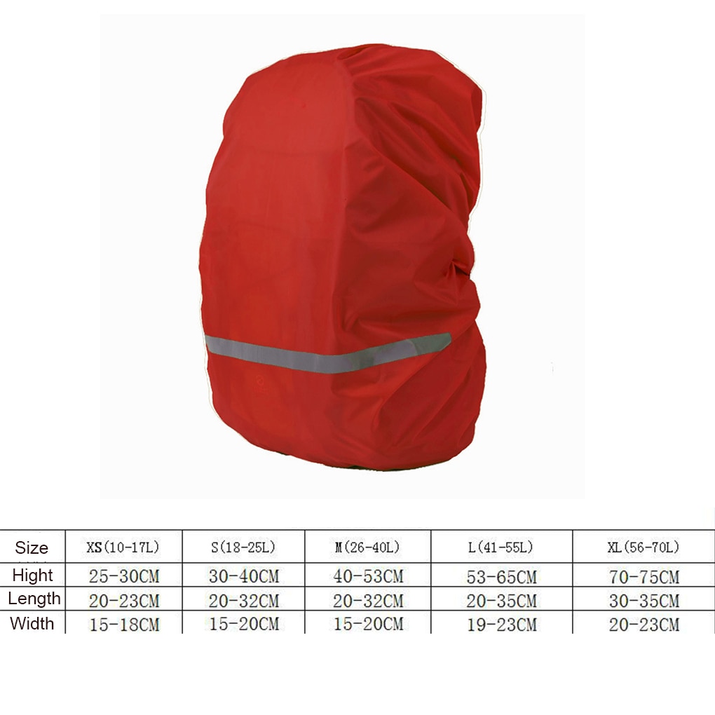 housse de pluie imperméable ultra-légère réfléchissante pour sac à dos – Image 6