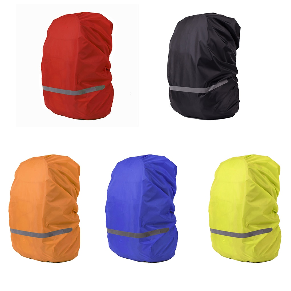 housse de pluie imperméable ultra-légère réfléchissante pour sac à dos